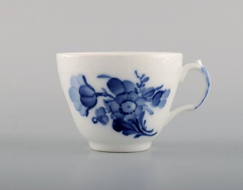 Royal Copenhagen Blue Flower Curved coffee service for twelve people 1960's