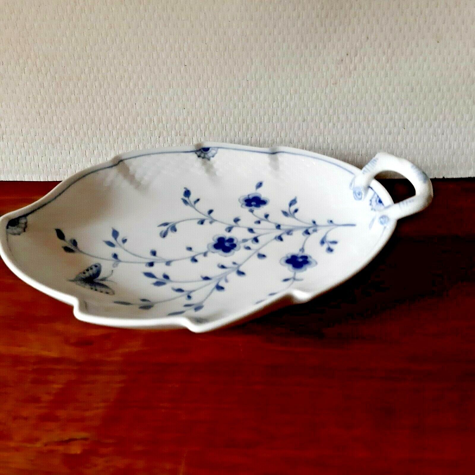 BUTTERFLY Leaf shaped Dish # 199 Bing  Grondahl - Royal Copenhagen 1948-52