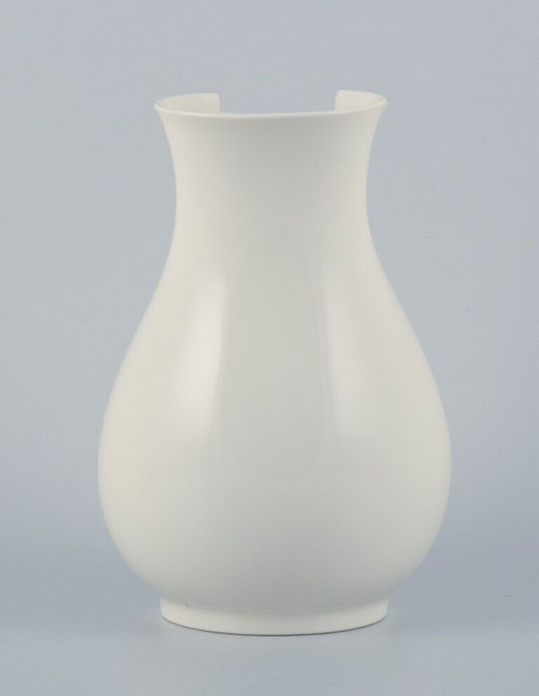 Thorkild Olsen for Royal Copenhagen Porcelain vase in modernist design