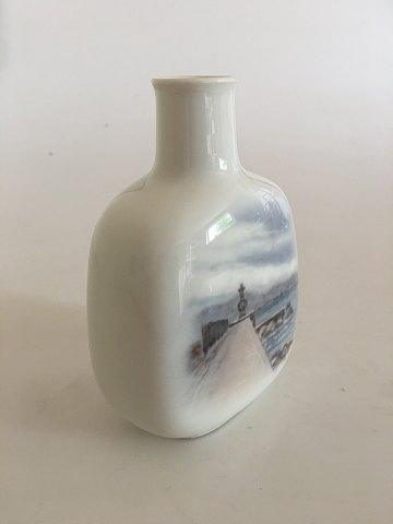 Royal Copenhagen Test Vase with Pier Motif