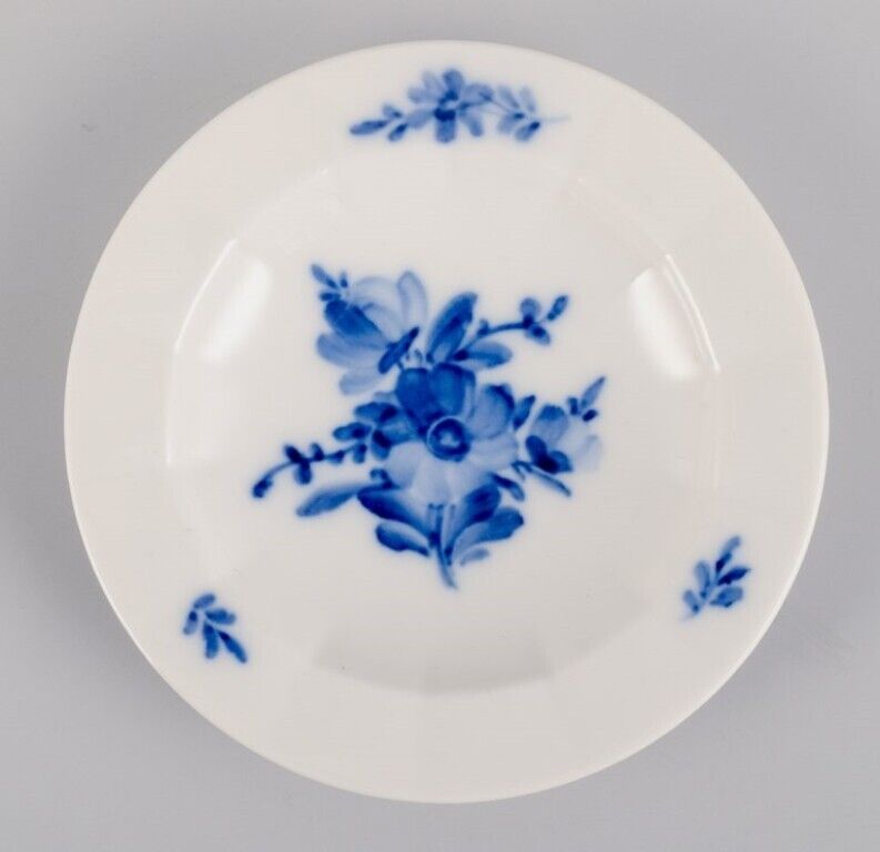 Royal Copenhagen Blue Flower Angular ten caviar bowls in porcelain