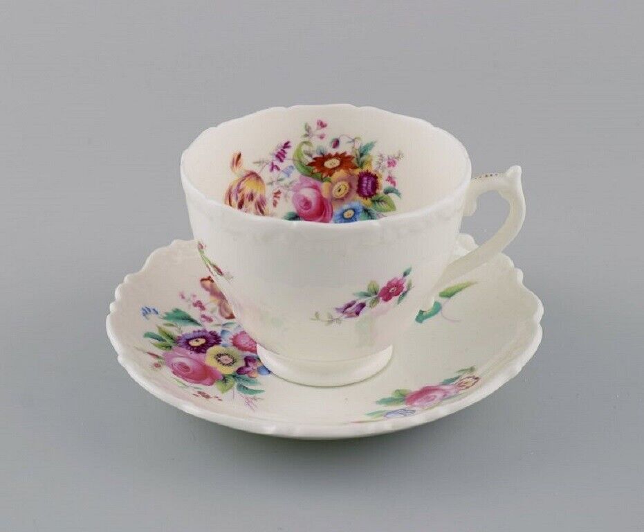 Coalport England Egoist breakfast / tea service in bone china