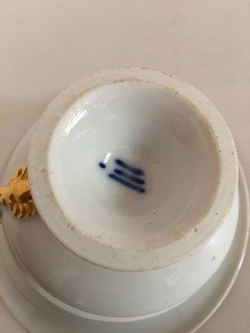 Royal Copenhagen Empire Cup and saucer from 1820-1850