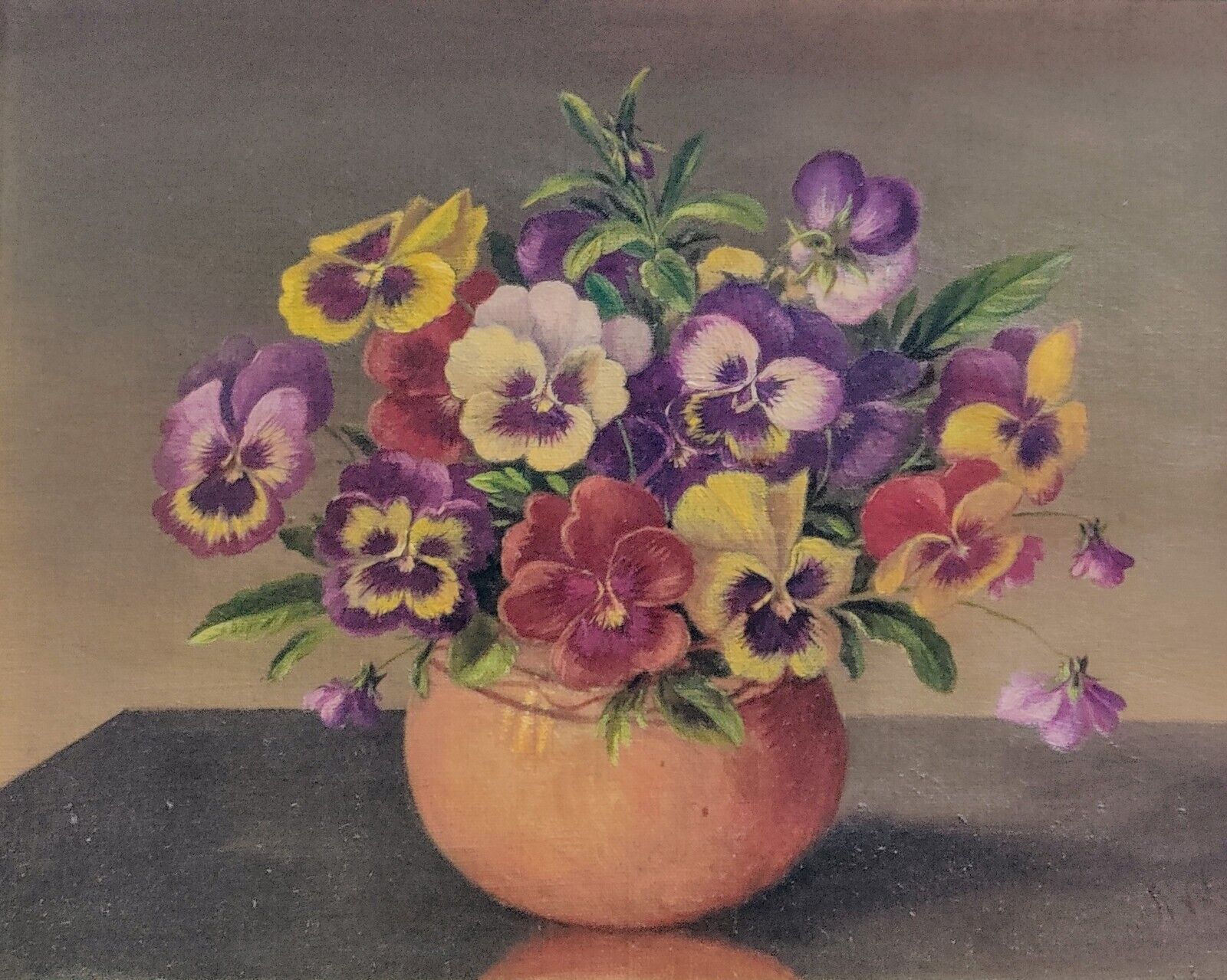 Anna Westphal (1858-1950) FLOWERS IN A VASE low shipping