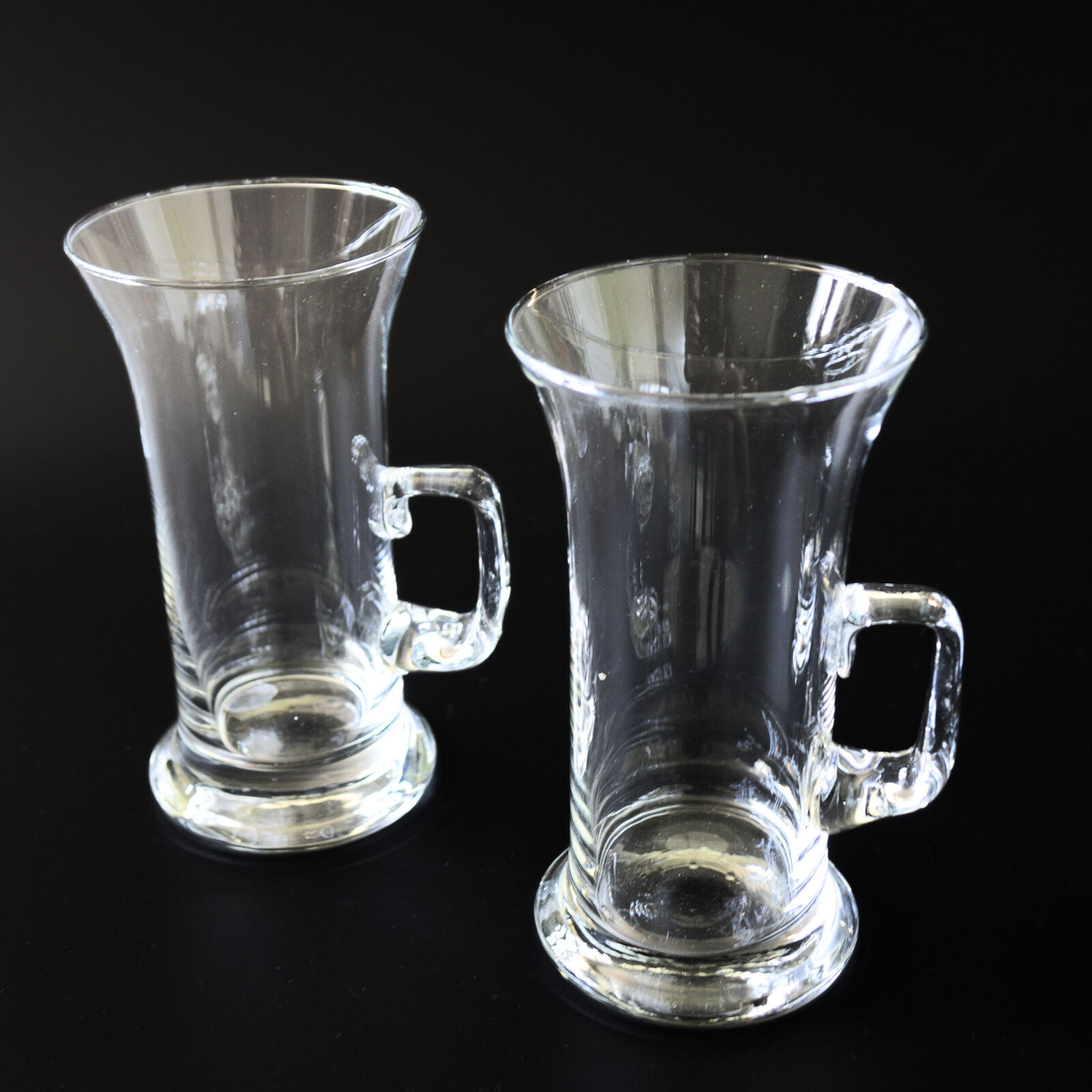 Vintage retro Irish coffee glass in crystal from Bodum Denmark mid-century