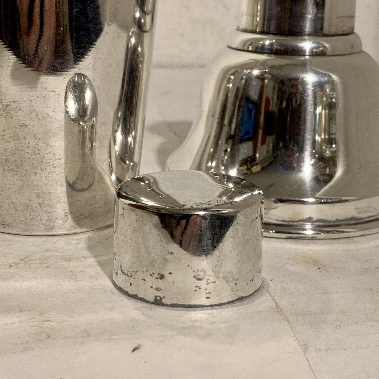 Older silverplated cocktail shaker 