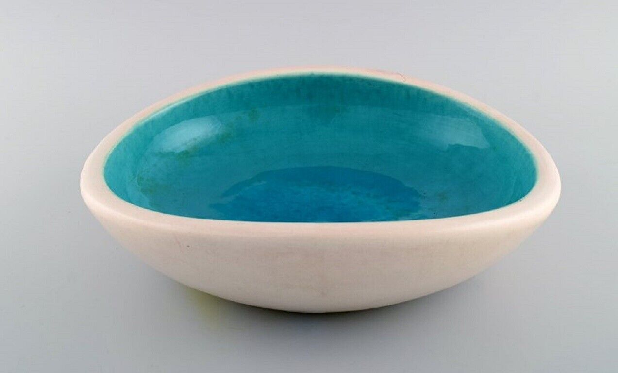 Keramos Sèvres France Large bowl in glazed stoneware Mid-20th C