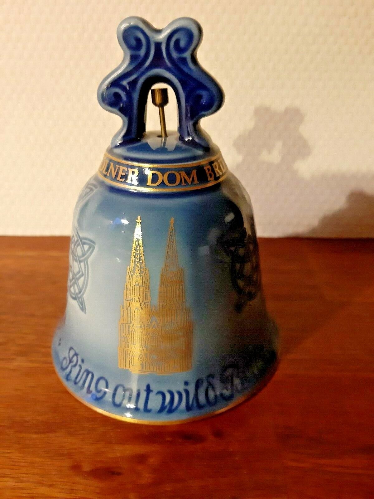 1980 Annual New Year Bell BING & GRONDAHL Royal Copenhagen KÖLNER DOM BRD