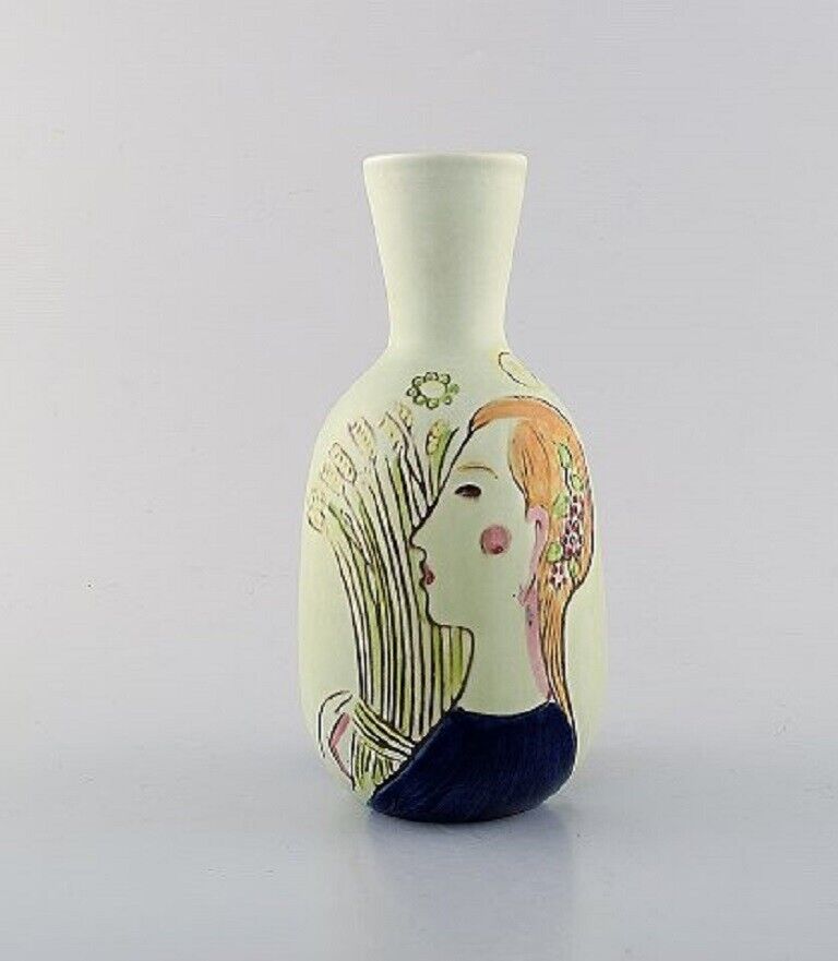 Carl-Harry Stålhane for Rörstrand / Rørstrand Vase in glazed ceramics