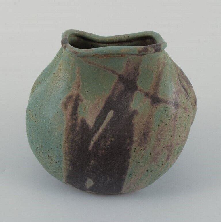 Christina Muff Danish contemporary ceramicist Unique seedpod vessel