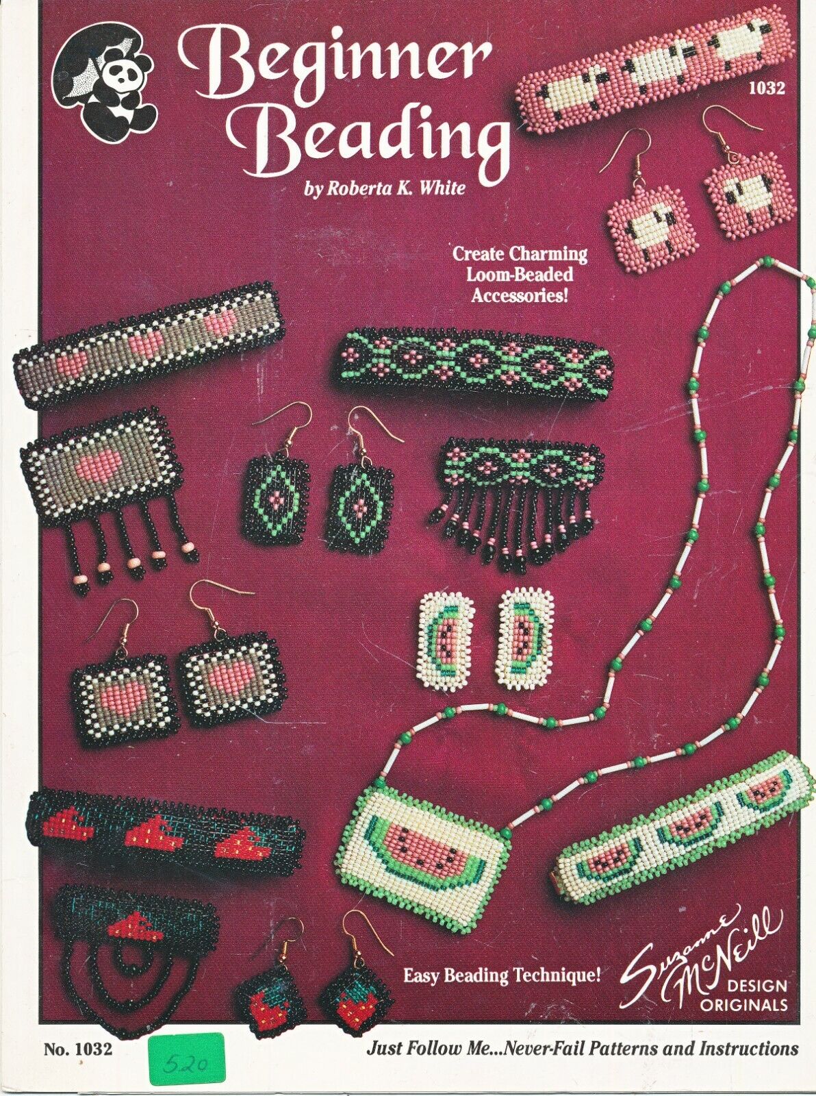 BEGINNER BEADING NO 1032 BY ROBEERTA K WHITE