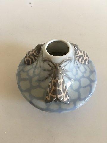 Royal Copenhagen Art Nouveau Insect vase No 318/20