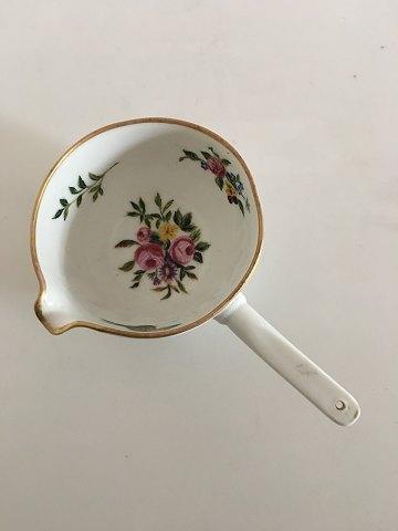 Royal Copenhagen early sauce bowl with handle from 1870's