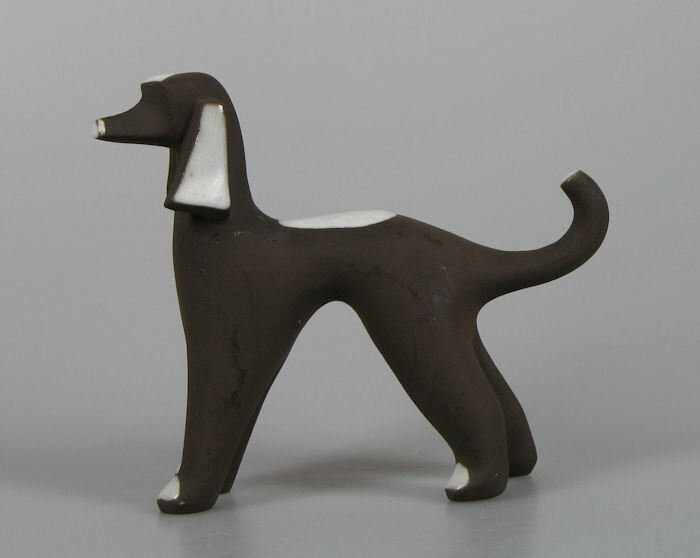 Big Beautiful Jaap Ravelli Ceramic Afghan Dog 1955