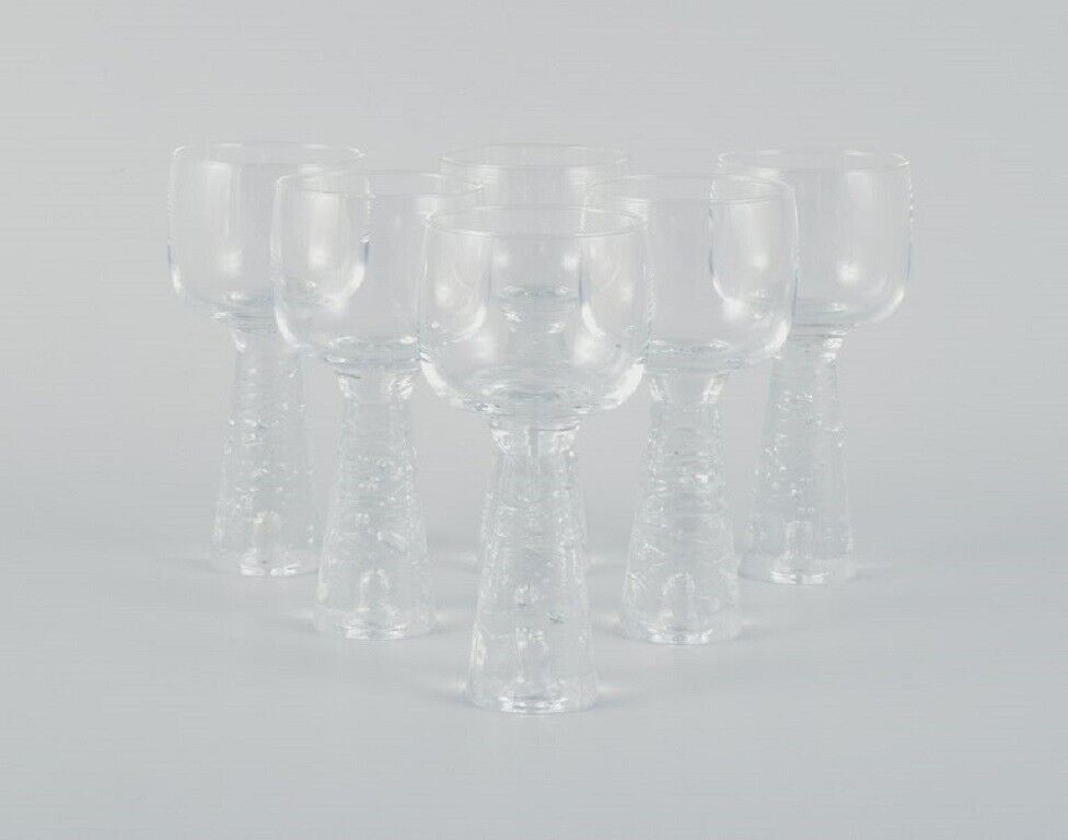 Design Timo Sarpaneva for Iittala Nuutajärvi Vintage Archipelago liqueur Glasses