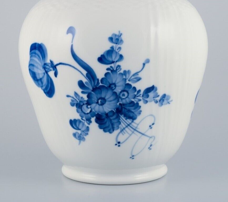 Royal Copenhagen Blue Flower Curved Large lidded jar 1968