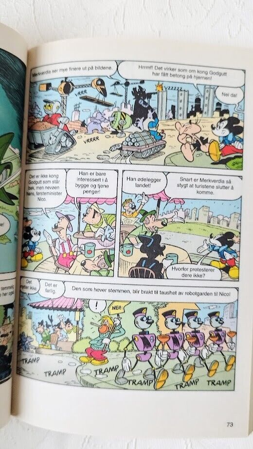 NORWEGIAN 2014 Walt Disney Donald Duck - Pocket Comic Book - Norak