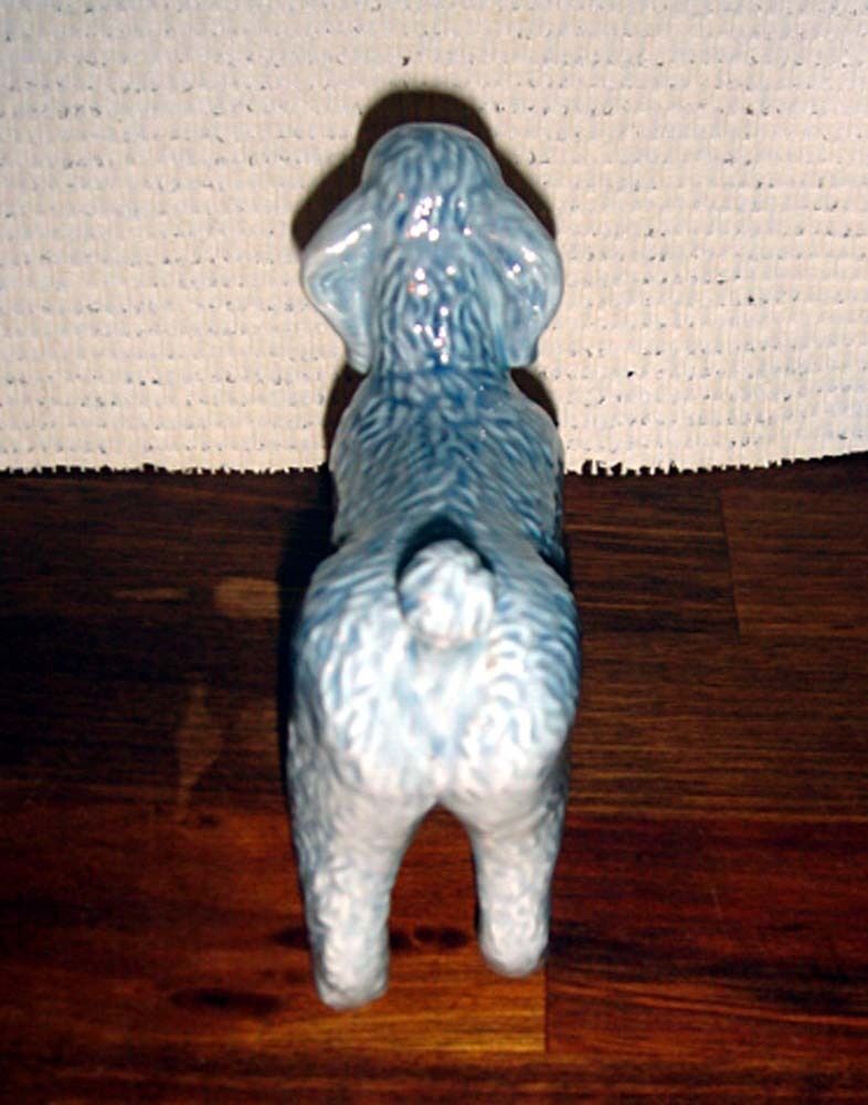 Grey POODLE by Jeanne Grut for ROYAL COPENHAGEN Denmark No 4757 Fact First