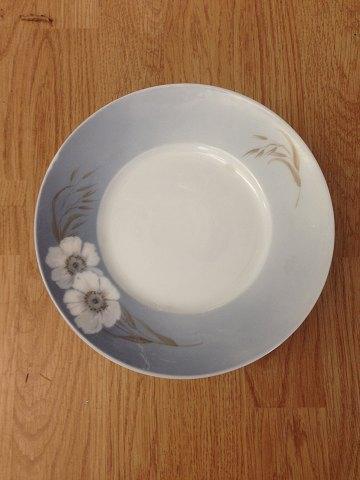 Royal Copenhagen Art Nouveau Plates with Flowers Lunch Plates No 10520