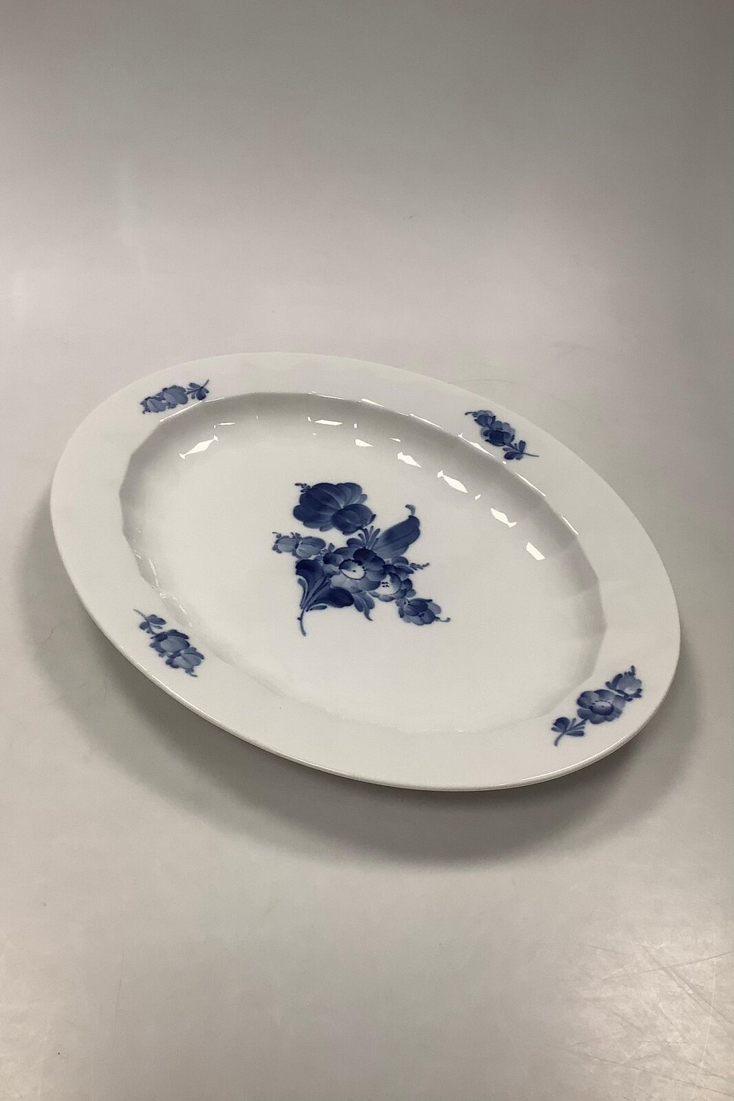 Royal Copenhagen Blue Flower Angular Oval Dish No 8539