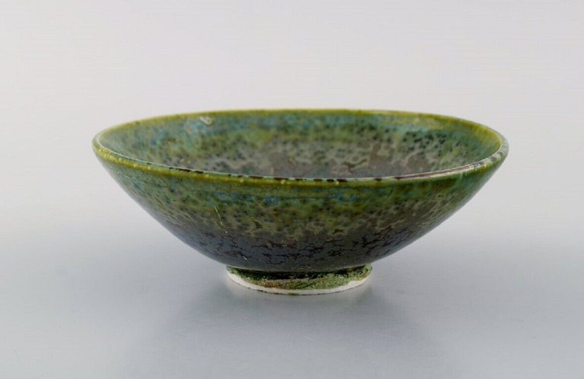 Eli Keller (b 1942) Sweden Unique bowl in glazed stoneware 21st C