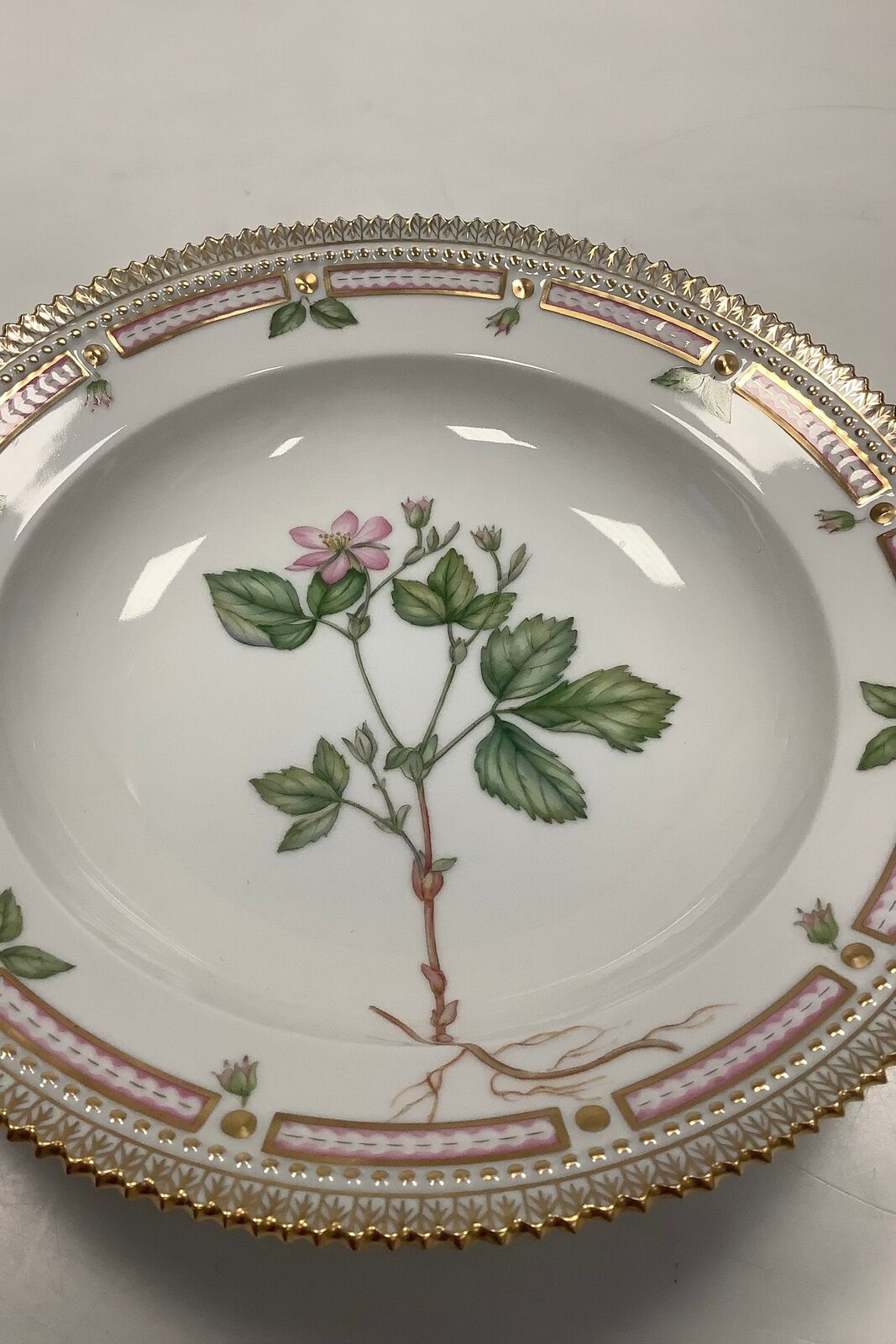 Royal Copenhagen Flora Danica Deep Plate No 20/3546 or 604