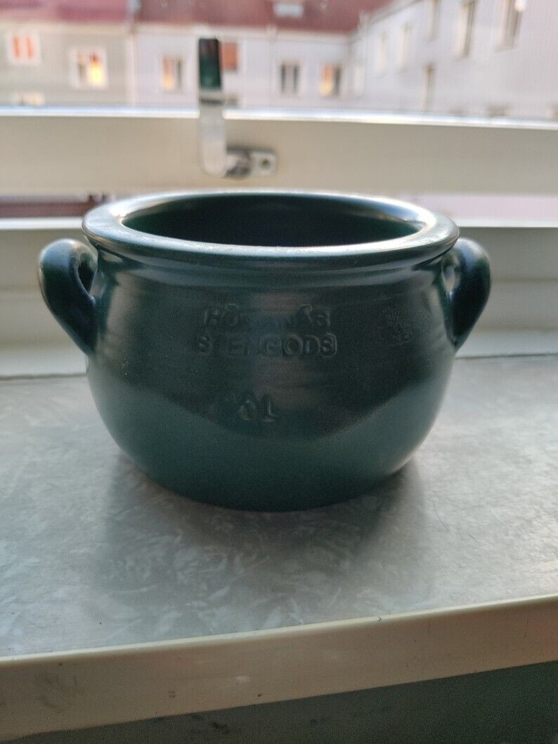 Höganäs Keramik - stoneware/pot - made in Sweden - 1970s - Scandinavian