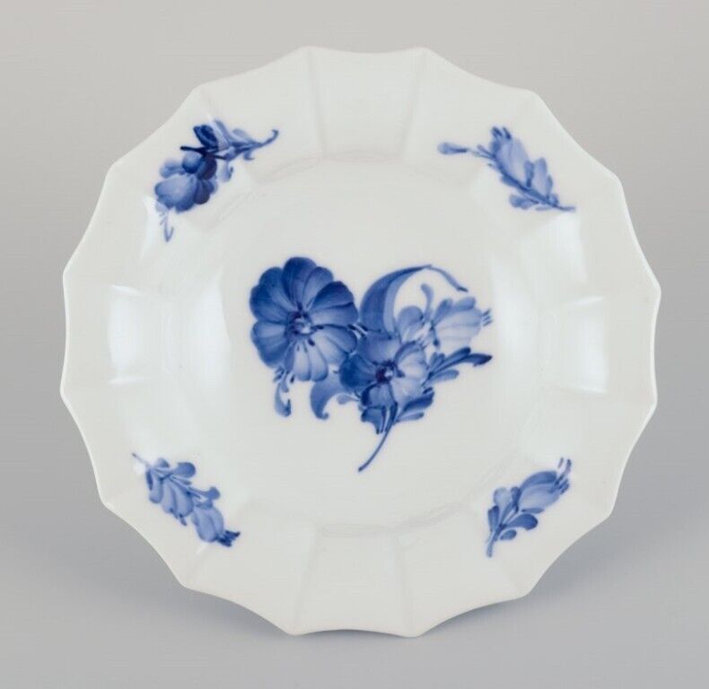 Royal Copenhagen Blue Flower Angular Three plates and one bowl