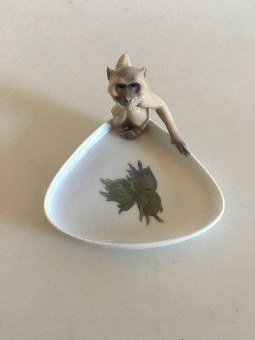 Royal Copenhagen Art Nouveau Monkey dish No 692