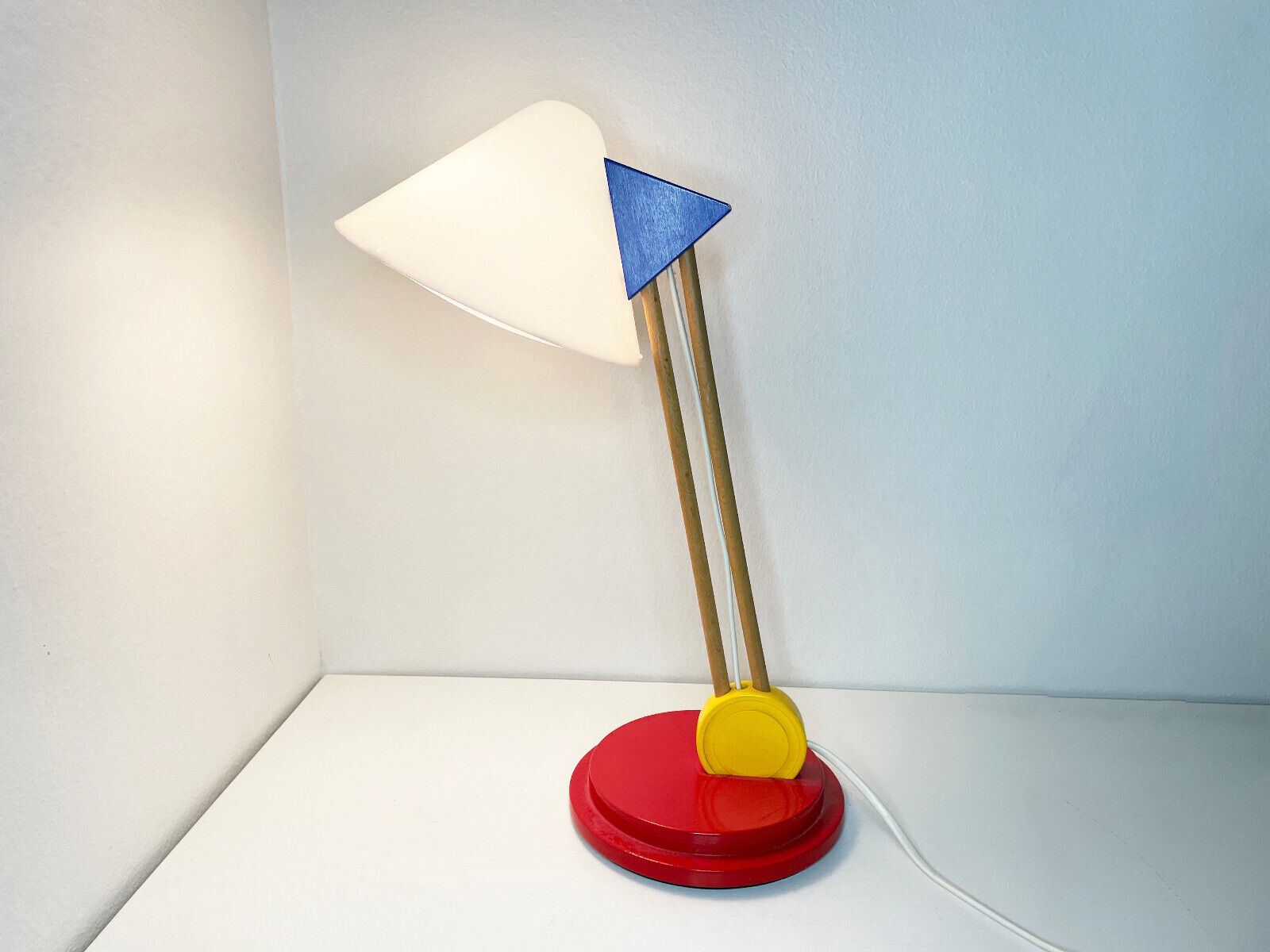 Ettore Sottsass Memphis style desk lamp for IKEA vintage scandinavian italian