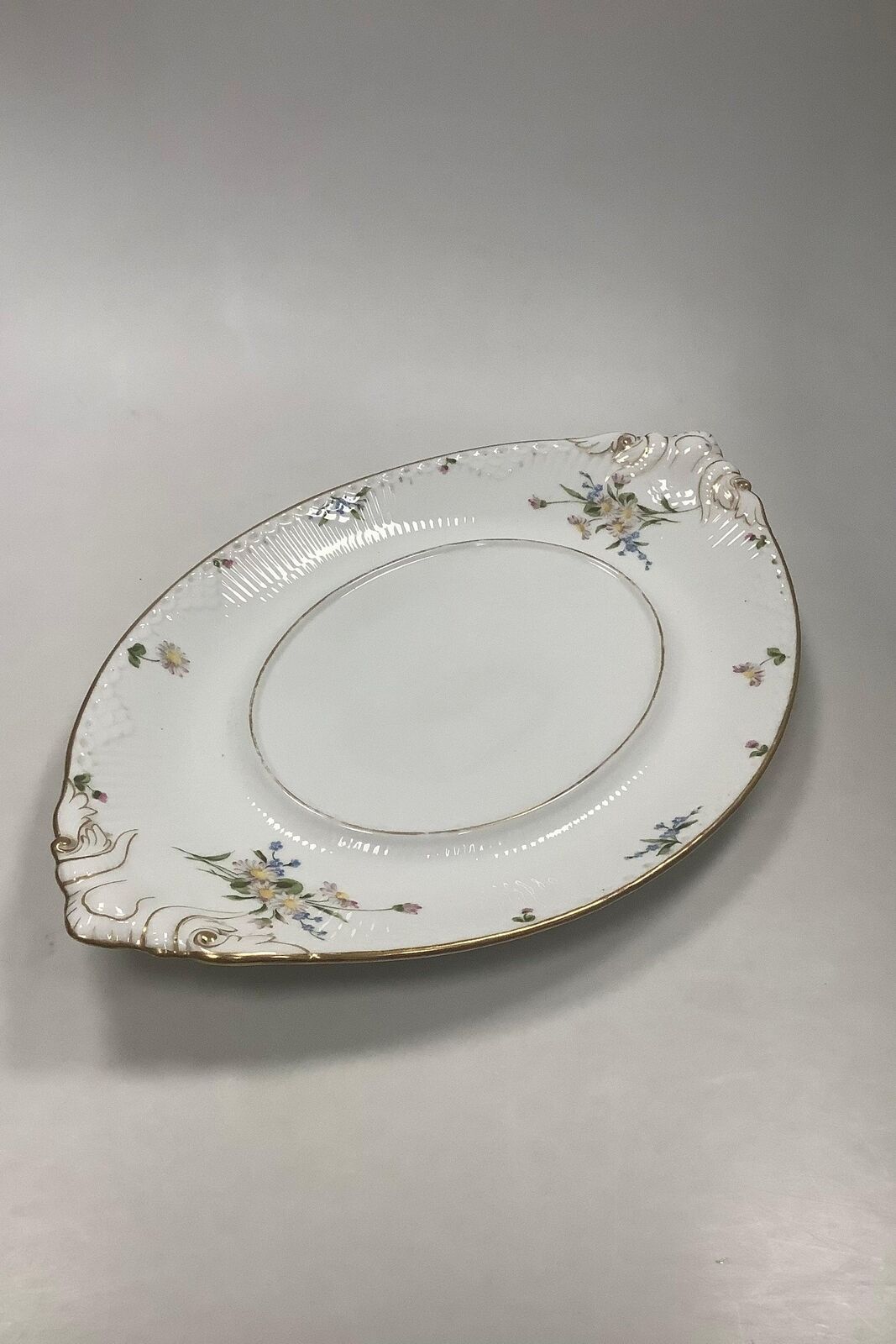 Royal Copenhagen Art Nouveau Half Lace Saucer for Terrine