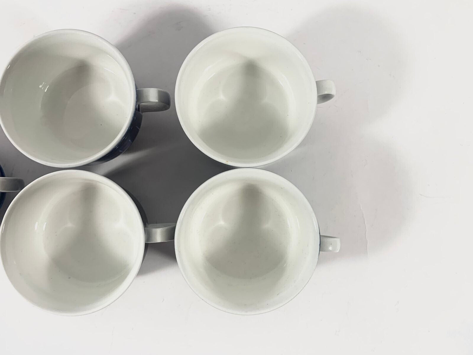 5x Arabia Valencia Ulla Procope Mocha Demitasse Cup  Saucer Set