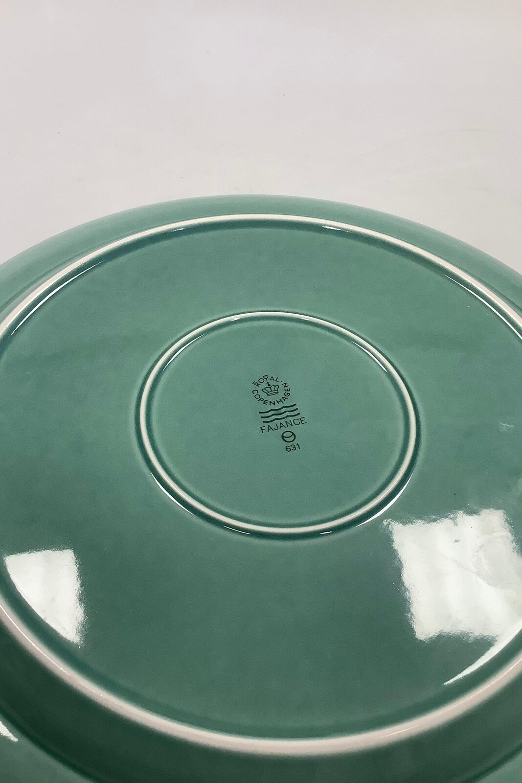 Royal Copenhagen 4 All Seasons Large Dinner Plate in Green No 631 Measures