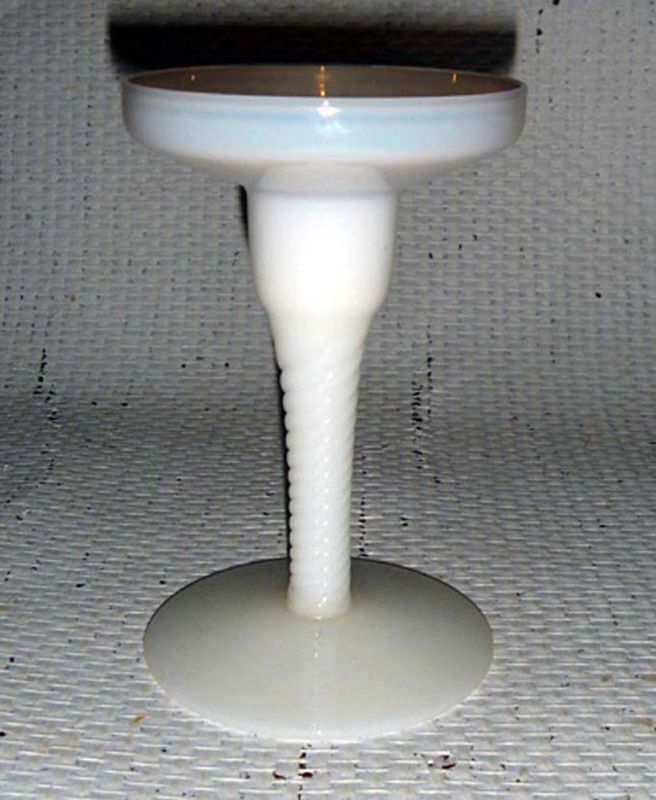 Opaline AMAGER candlestick JACOB E BANG HOLMEGAARD 1960