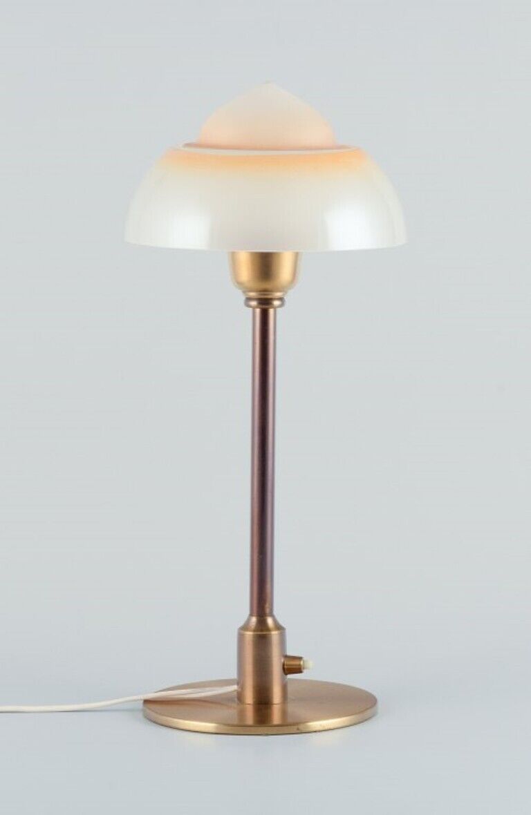 Fog  Mørup "Spejlæg" (Fried Egg) table lamp Art Deco style