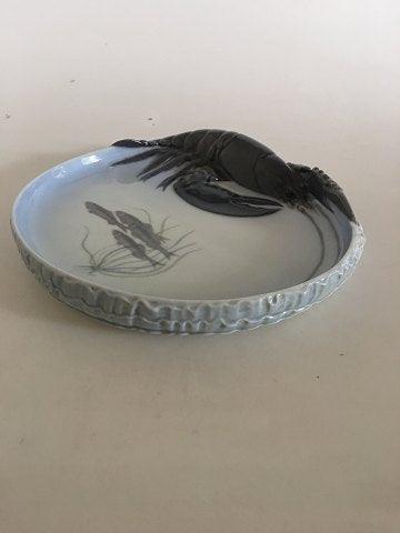 Royal Copenhagen Art Nouveau Bowl with Lobster No 485