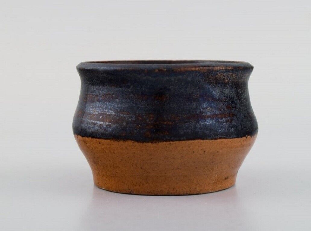 Presumably Lis Krüger and Ole Bjørn Krüger Unique bowl in glazed stoneware