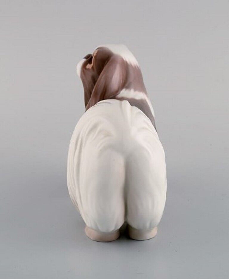 Sveistrup Madsen for Bing  Grøndahl Porcelain figure Standing Pekingese