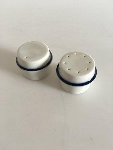 Royal Copenhagen Indigo Salt  Pepper Set No 14915