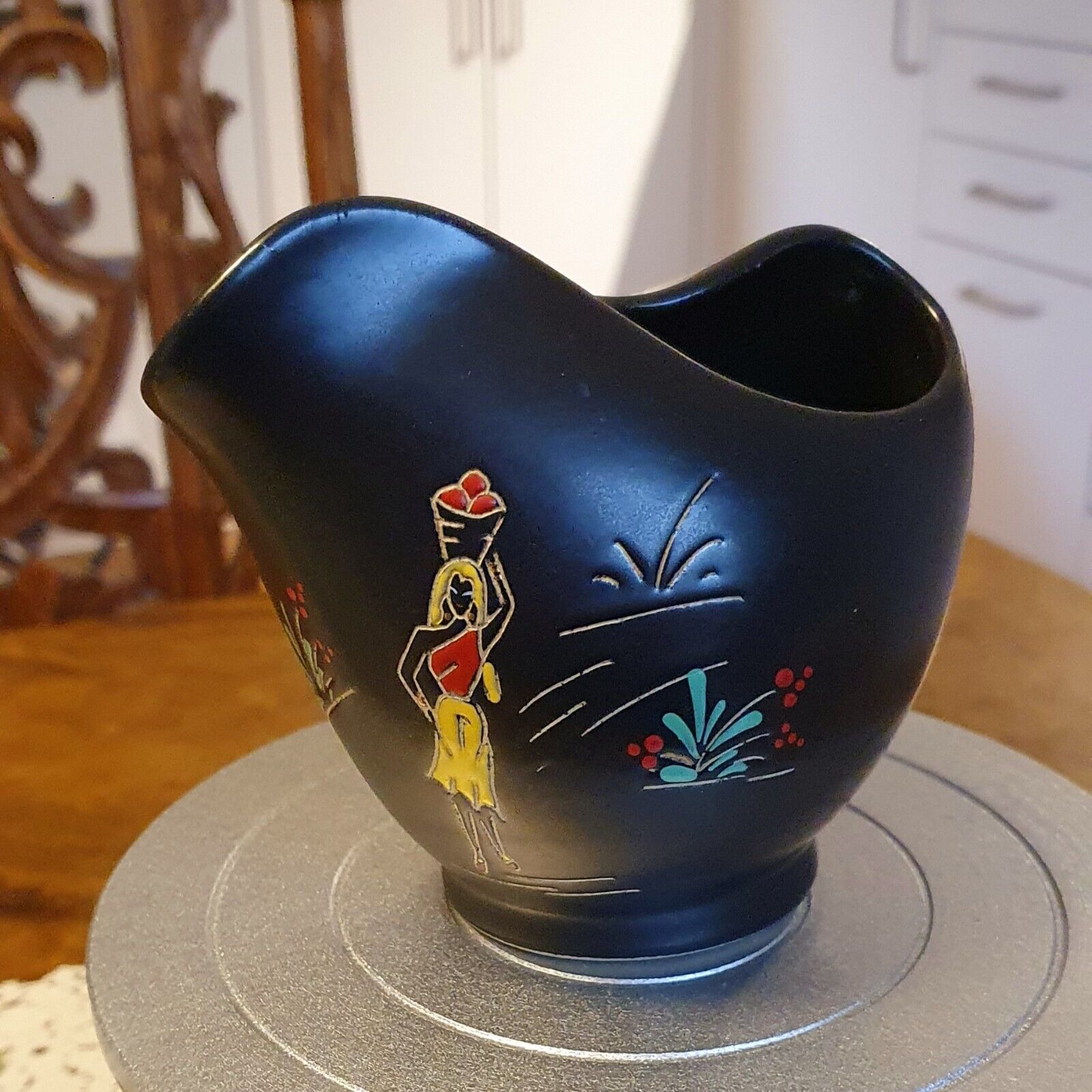 Rare 50's - Vintage - Keto Keramik vase - West Germany - Hans Welling