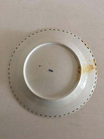 Royal Copenhagen Antique Blue Fluted Full Lace Plate