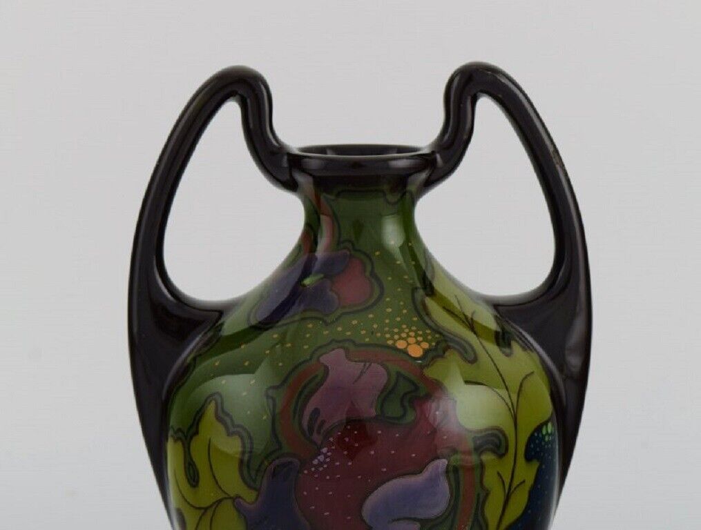 Regina Holland Antique Art Nouveau vase in glazed ceramics Approx 1910