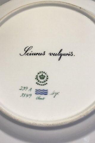 Royal Copenhagen Flora Danica Animal Dinner Plate No 239/3549