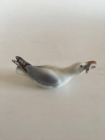 Bing  Grondahl Figurine seagull with fish No 1808