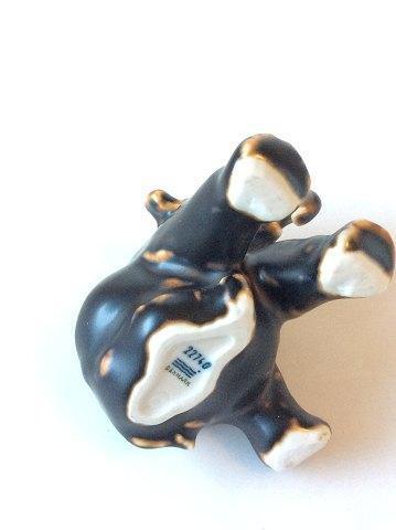 Royal Copenhagen Stoneware Figurine of a Elephant Cub No 22740