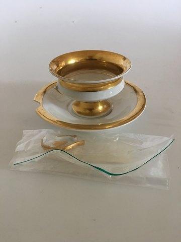 Royal Copenhagen Empire Cup and saucer from 1820-1850