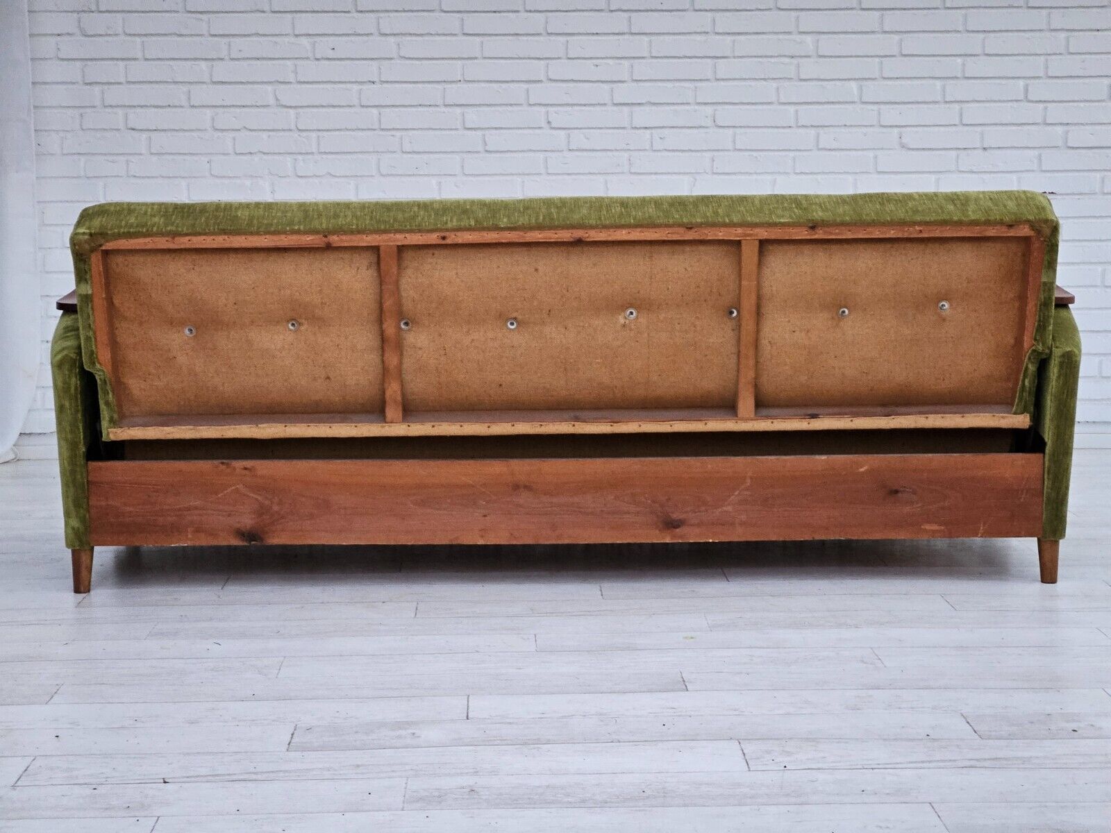 1970s Danish sleeping foldable sofa original very good condition