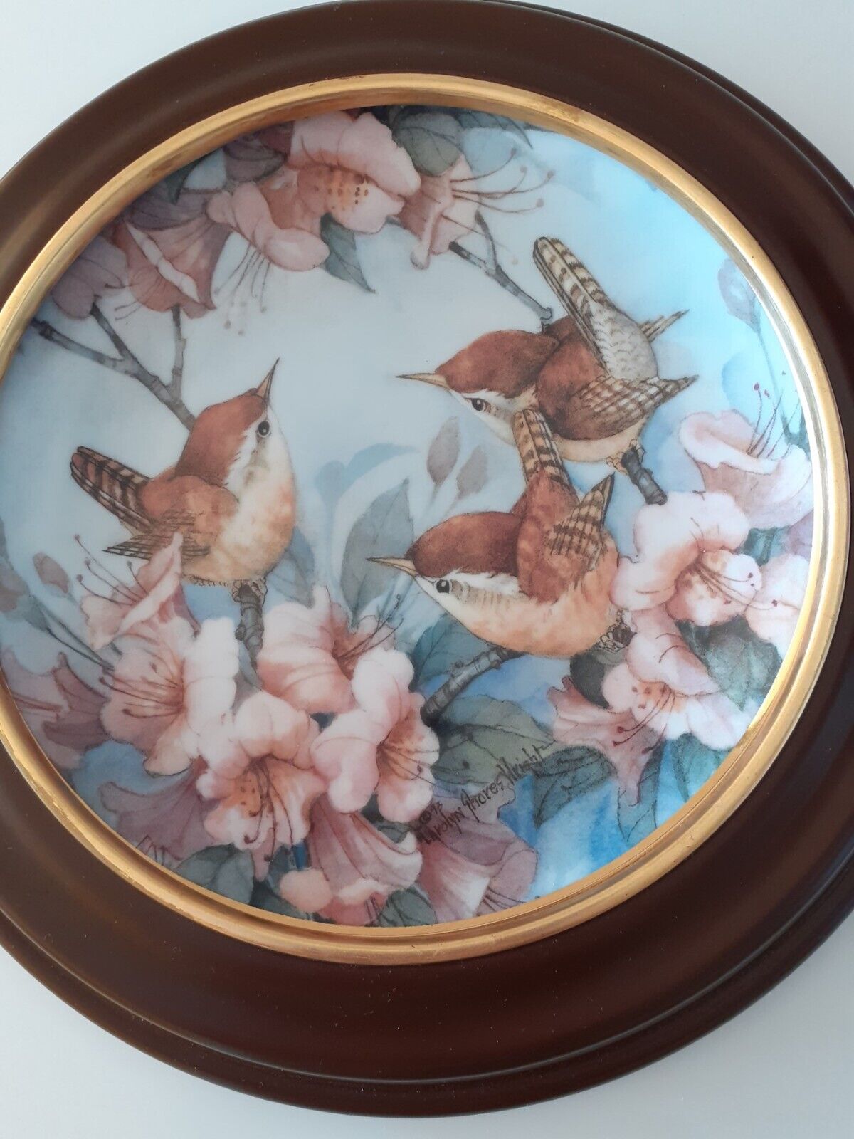 Three Part Harmony - Franklin Mint Limited Edition Plate - Carolyn Shores Wright