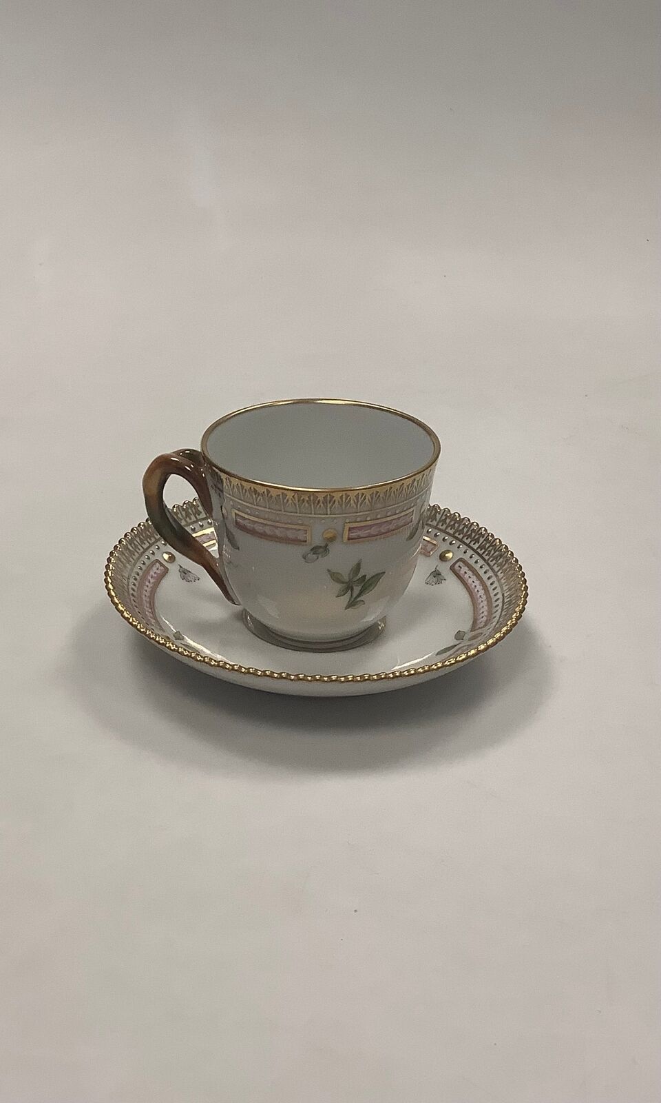 Royal Copenhagen Flora Danica Mocha Cup No 20/3618