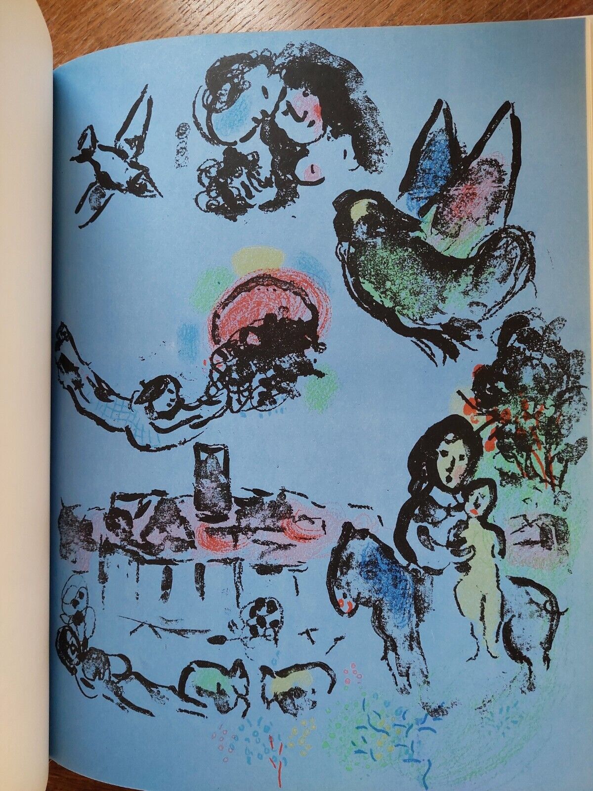 Marc CHAGALL Lithographe II (With 12 original lithographs) 1963